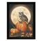 Edge Collections - 14"x18" - Multi - John Rossini In The Pumpkin Patch Printed Wall Art Ready To Hang Framed Poster Frame - 1 Piece